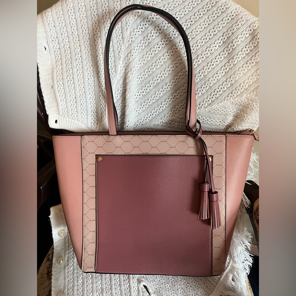 Aldo Elegant Pink Tote Bag
